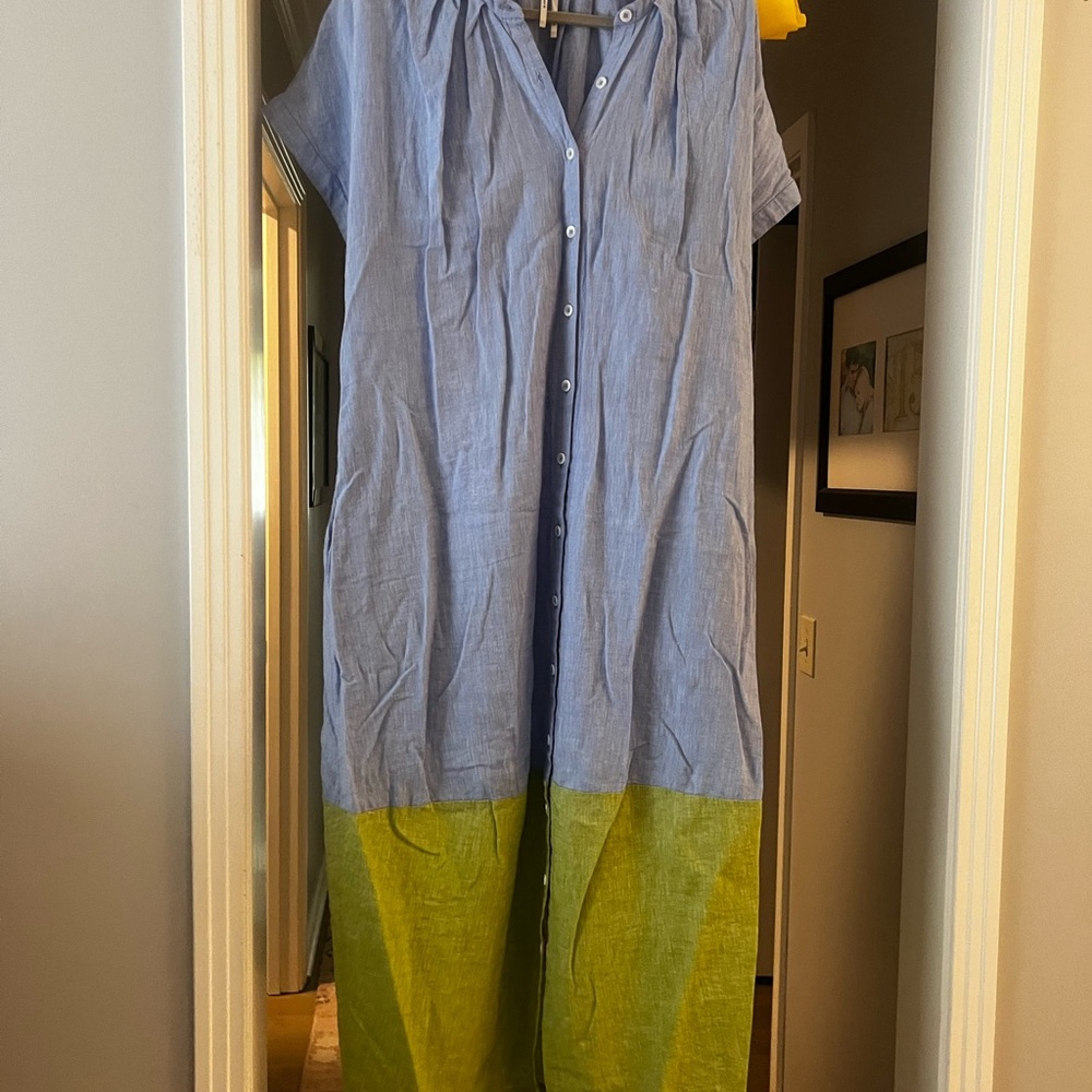 Anthropologie maxi dress/ caftan